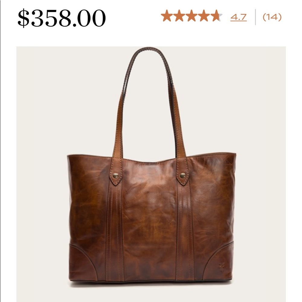 Frye Melissa large tote NEW